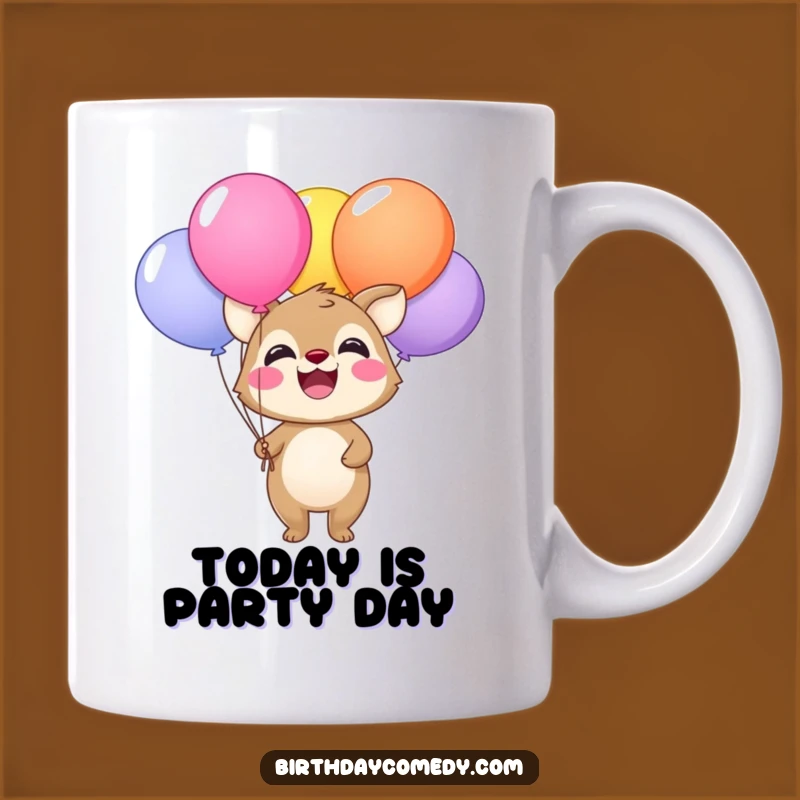 Funny Animal Balloon Mug - A Cheerful Surprise Gift for Joyful Occasions