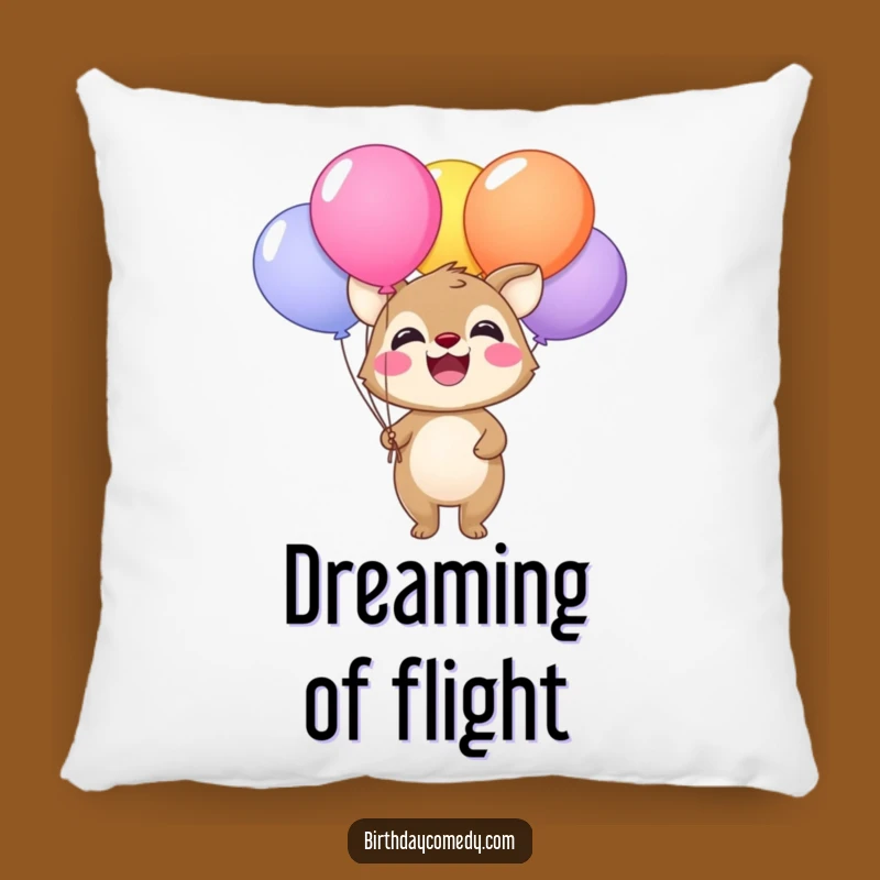 Funny Animal Balloon Pillow - Cuddle Up with Cheerful Vibes