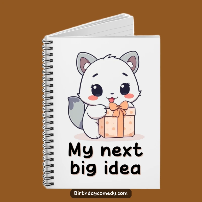 Funny Animal Gift Notebook - Record Your Exciting Ideas and Plans